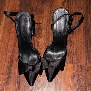 Princess Polly Black Heels